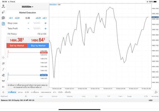 Application mt5 MetaTrader5