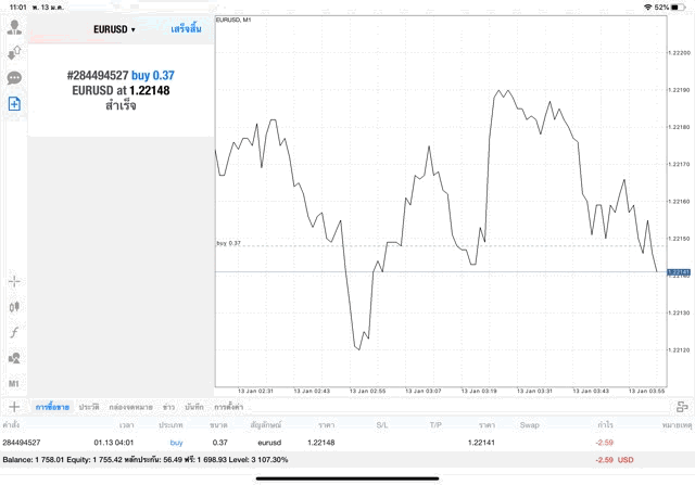 เล่น Forex ทดลองเทรดฟรี ทั้งวันทั้งคืน